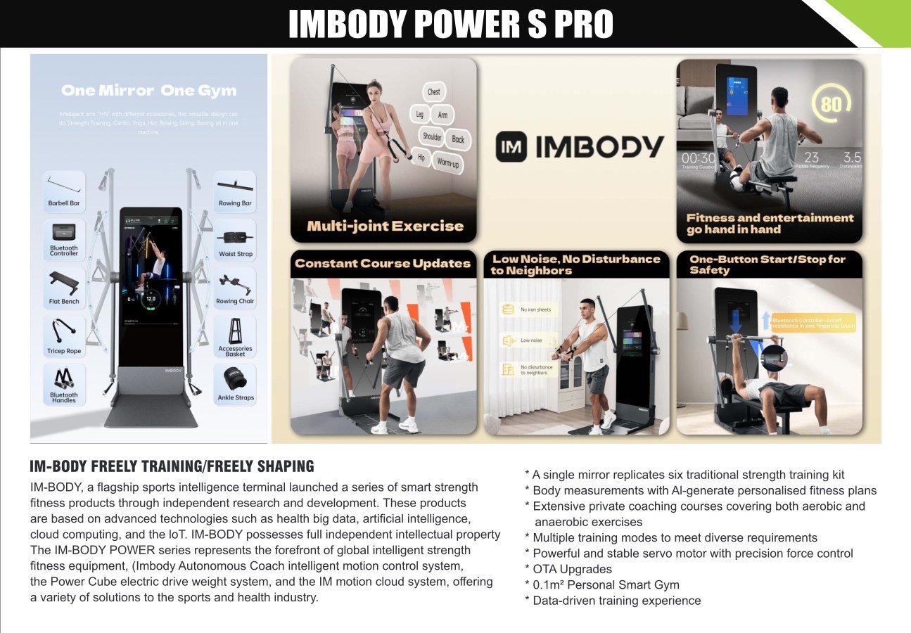 IM-BODY POWER S PRO from Avision April 2026 catalogue