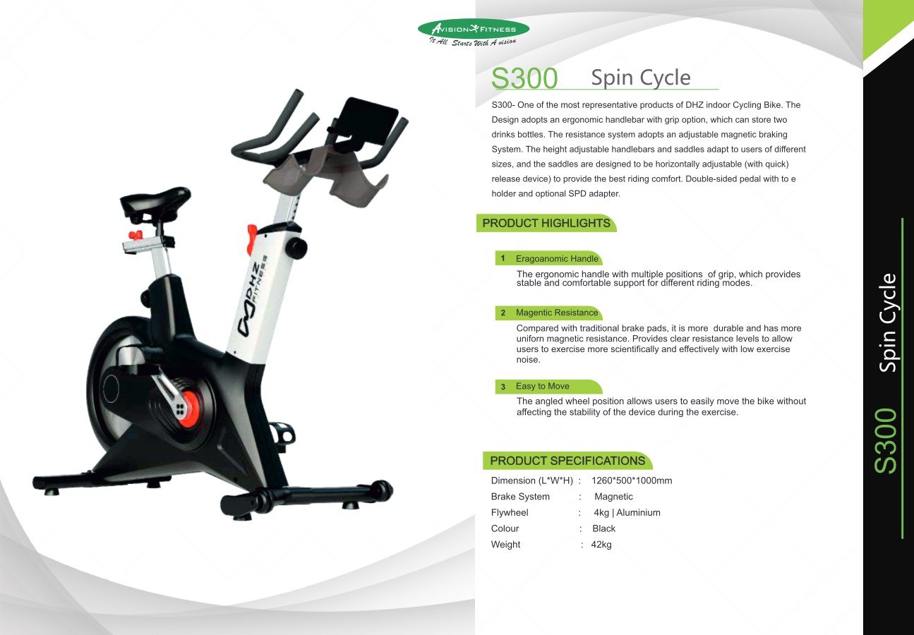 S300 spin cycle from Avision April 2026 catalogue
