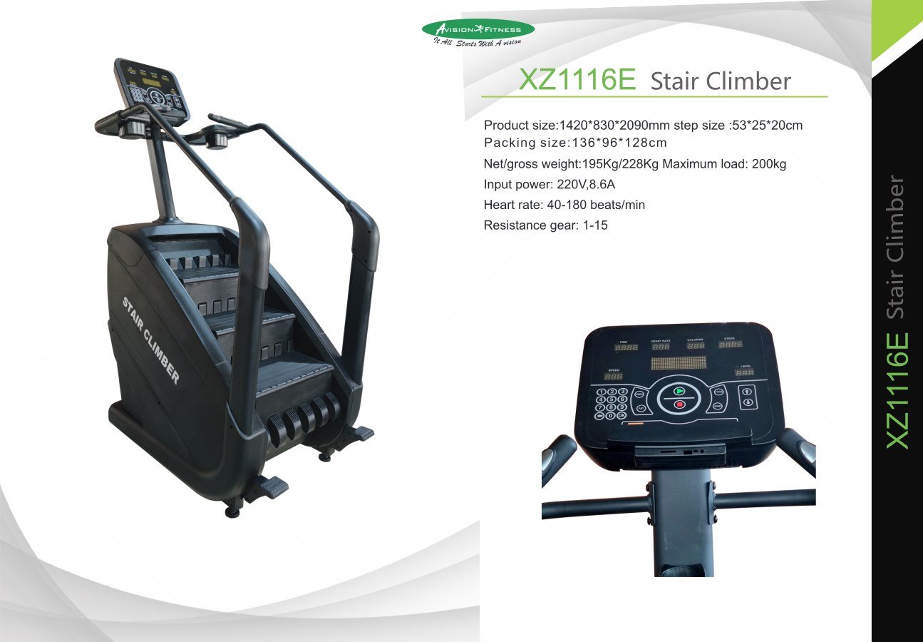 XZ1116E stair climber from Avision April 2026 catalogue